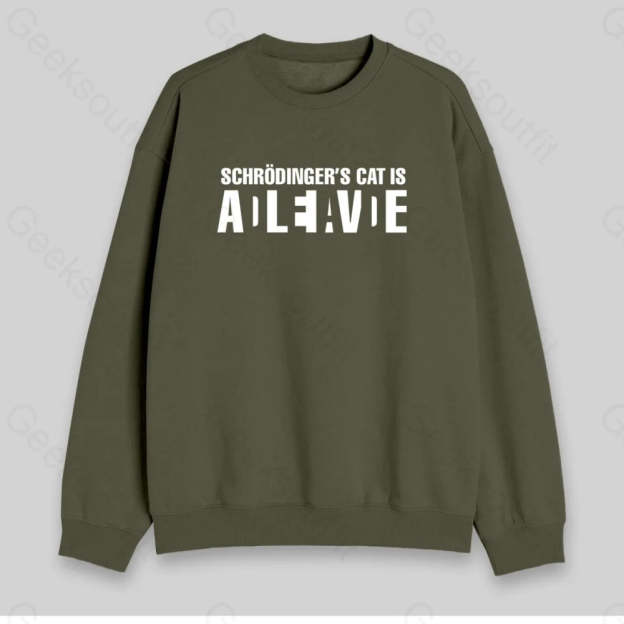 Schr?dinger's Cat ADLEIAVDE Sweatshirt - Geeksoutfit