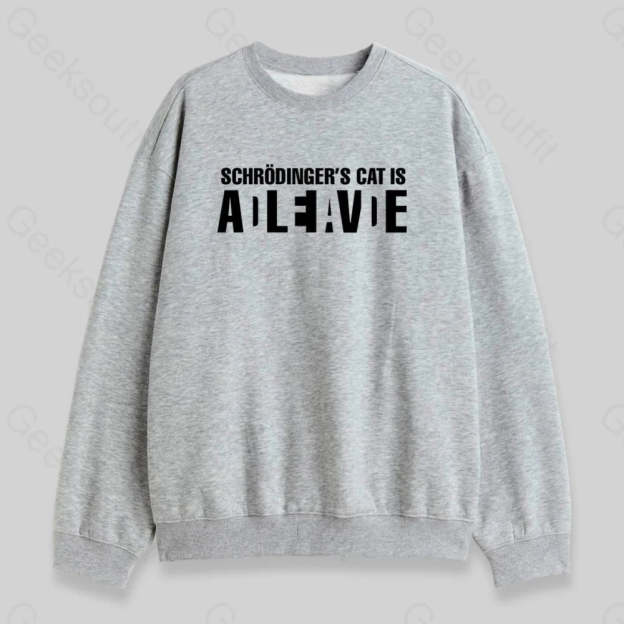 Schr?dinger's Cat ADLEIAVDE Sweatshirt - Geeksoutfit