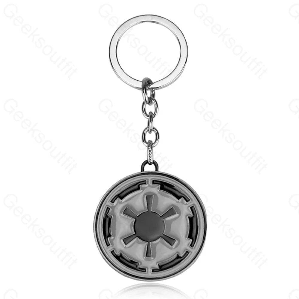 Sci-Fi Spaceship Battleship Keychain Kc0355