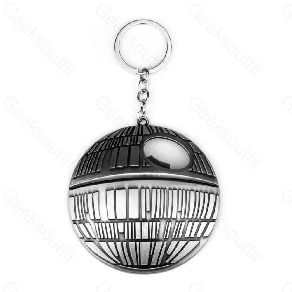 Sci-Fi Spaceship Battleship Keychain Kc0363