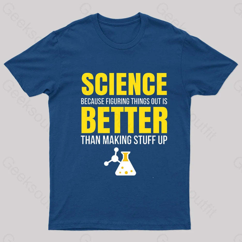 Science Better Nerd T-Shirt Navy / S
