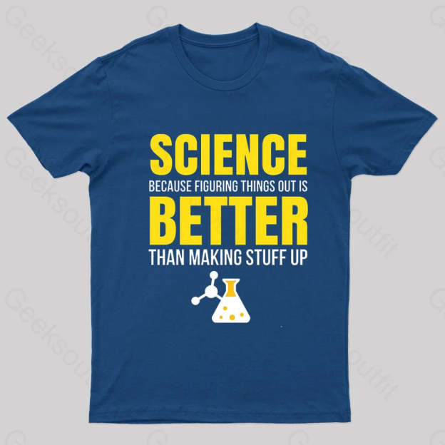 Science Better Nerd T-Shirt Navy / S