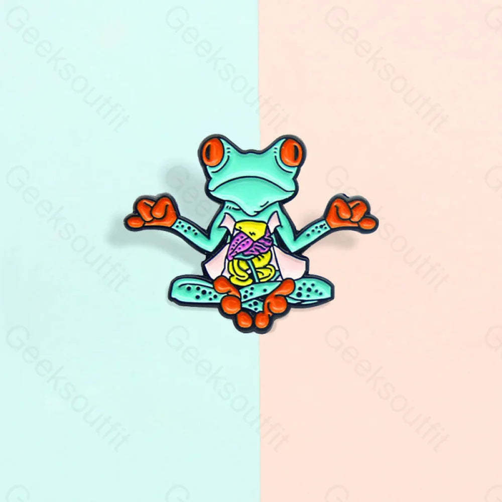 Science Biology Frog Anatomy Class Pins