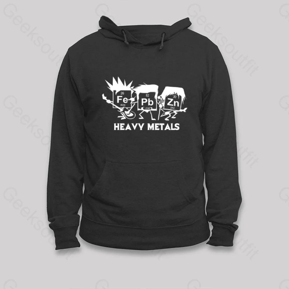 Science Chemistry Pun Hoodie Black / S