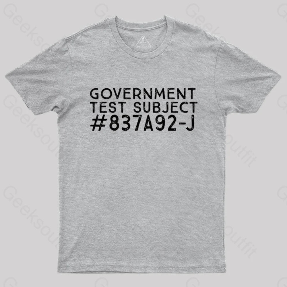 Science Experiment T-Shirt Grey / S
