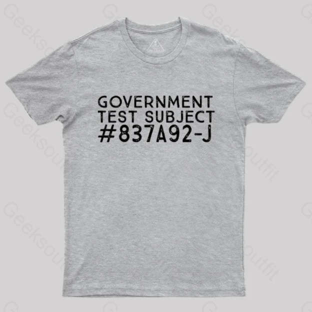 Science Experiment T-Shirt Grey / S