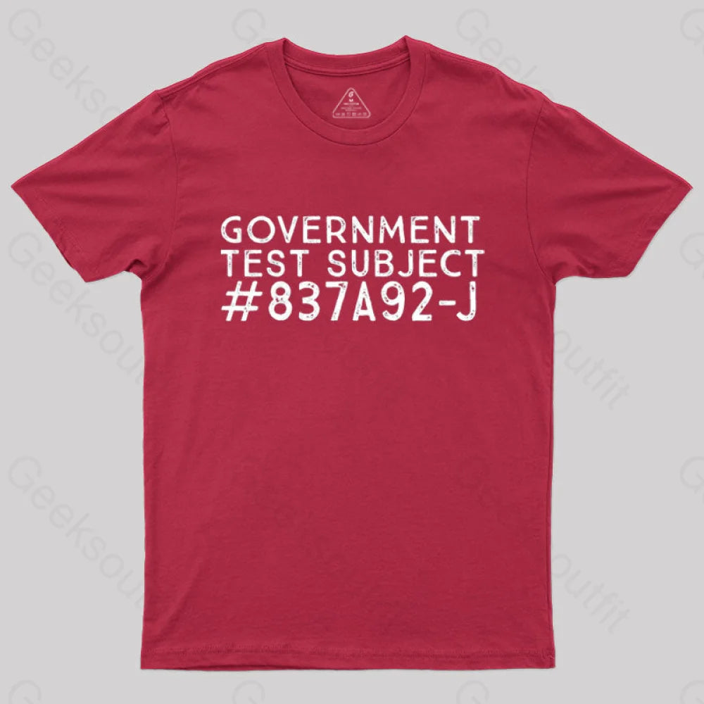 Science Experiment T-Shirt Red / S