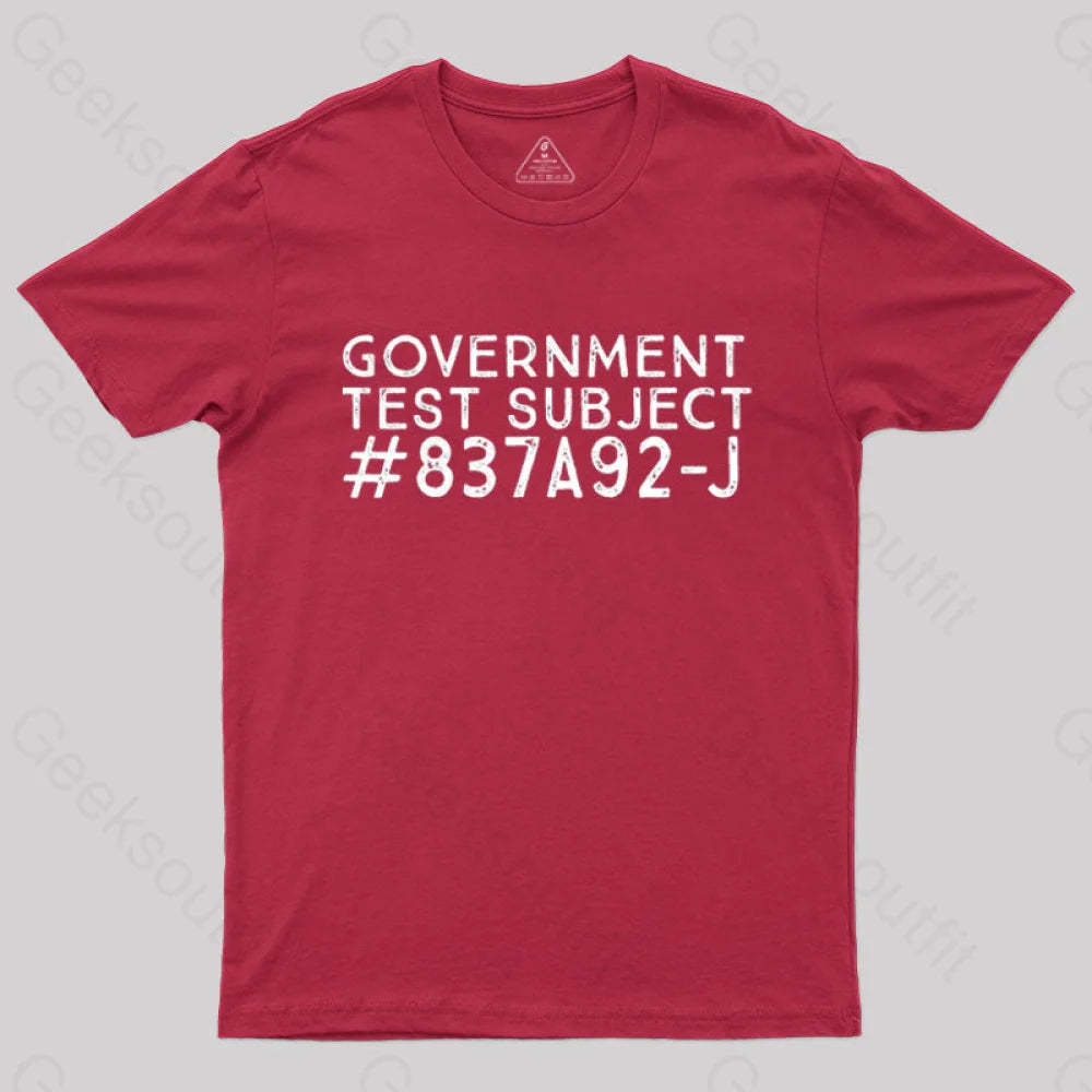 Science Experiment T-Shirt Red / S