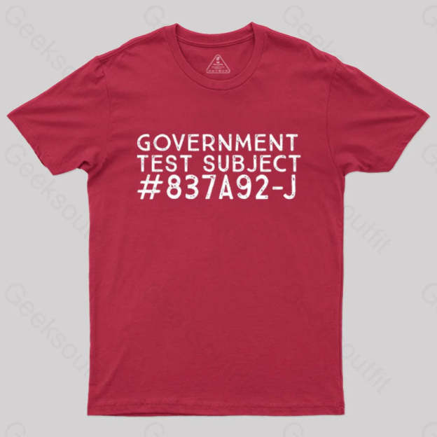 Science Experiment T-Shirt Red / S