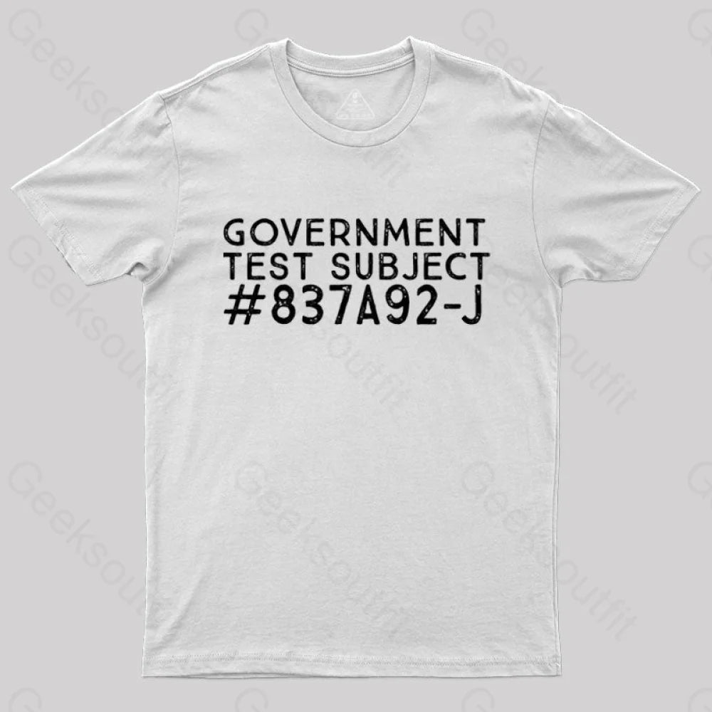 Science Experiment T-Shirt White / S