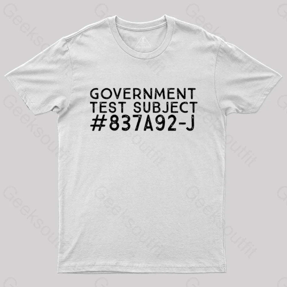 Science Experiment T-Shirt White / S