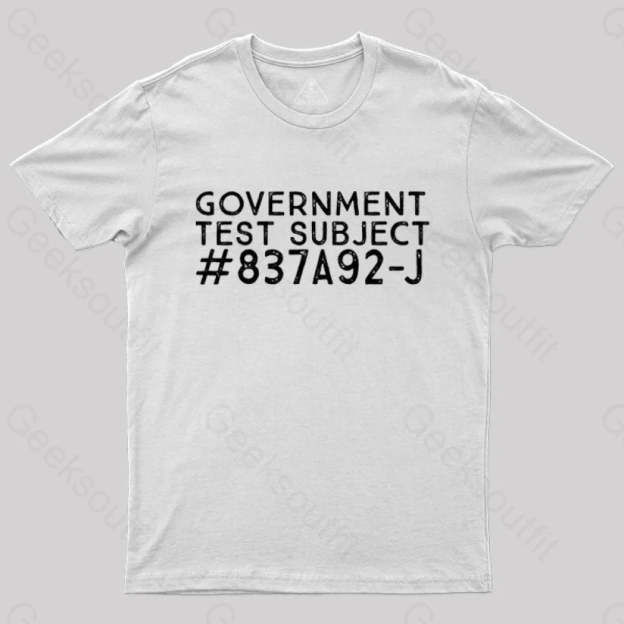 Science Experiment T-Shirt White / S