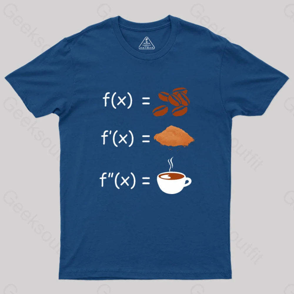 Science Humor Geek T-Shirt Navy / S