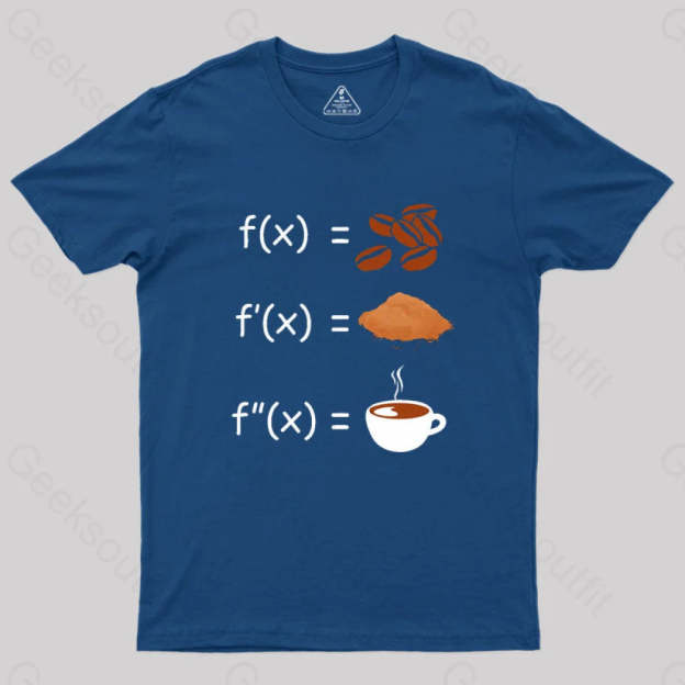 Science Humor Geek T-Shirt Navy / S