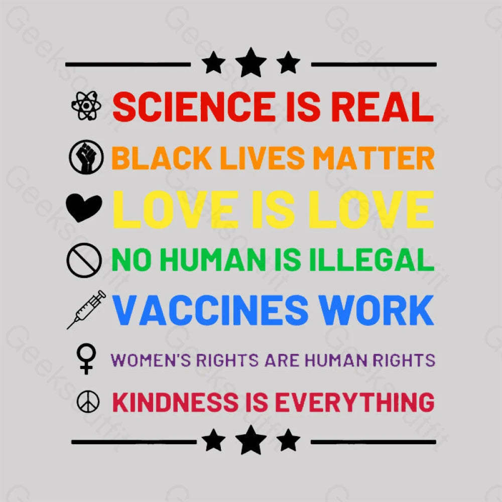 Science Is Real Women��s V-Neck T-Shirt