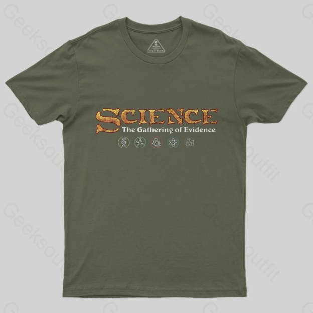Science The Gathering of Evidence T-Shirt - Geeksoutfit