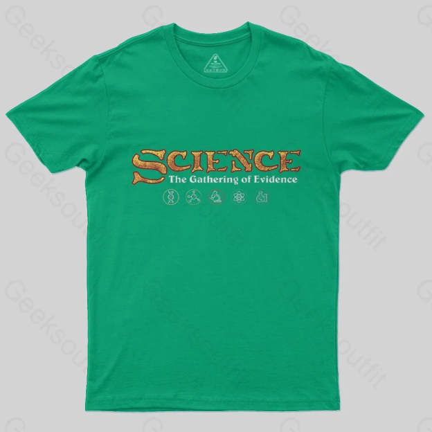 Science The Gathering of Evidence T-Shirt - Geeksoutfit