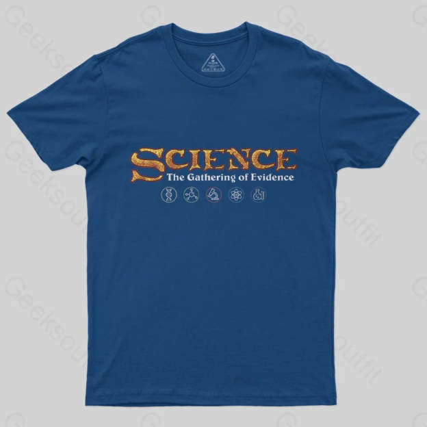 Science The Gathering of Evidence T-Shirt - Geeksoutfit