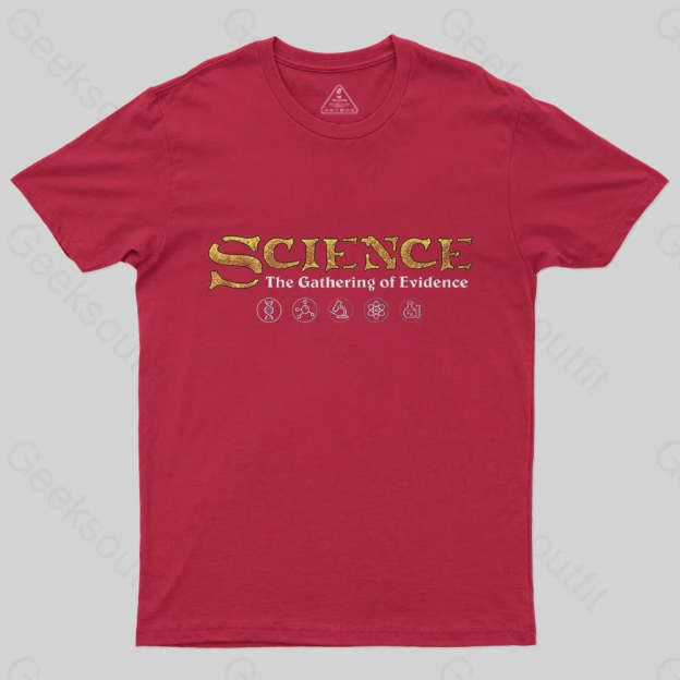 Science The Gathering of Evidence T-Shirt - Geeksoutfit
