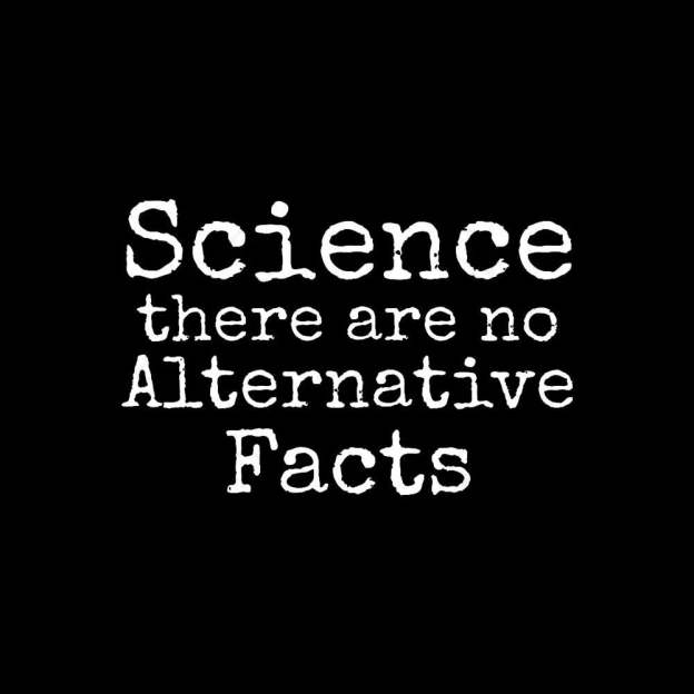 Science There Are No Alternative Facts Geek T-Shirt