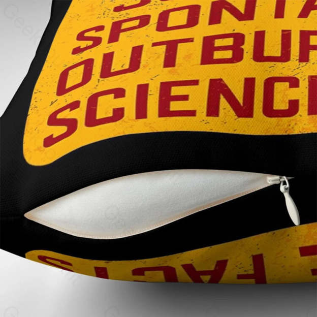 Science Warning Pillowcase