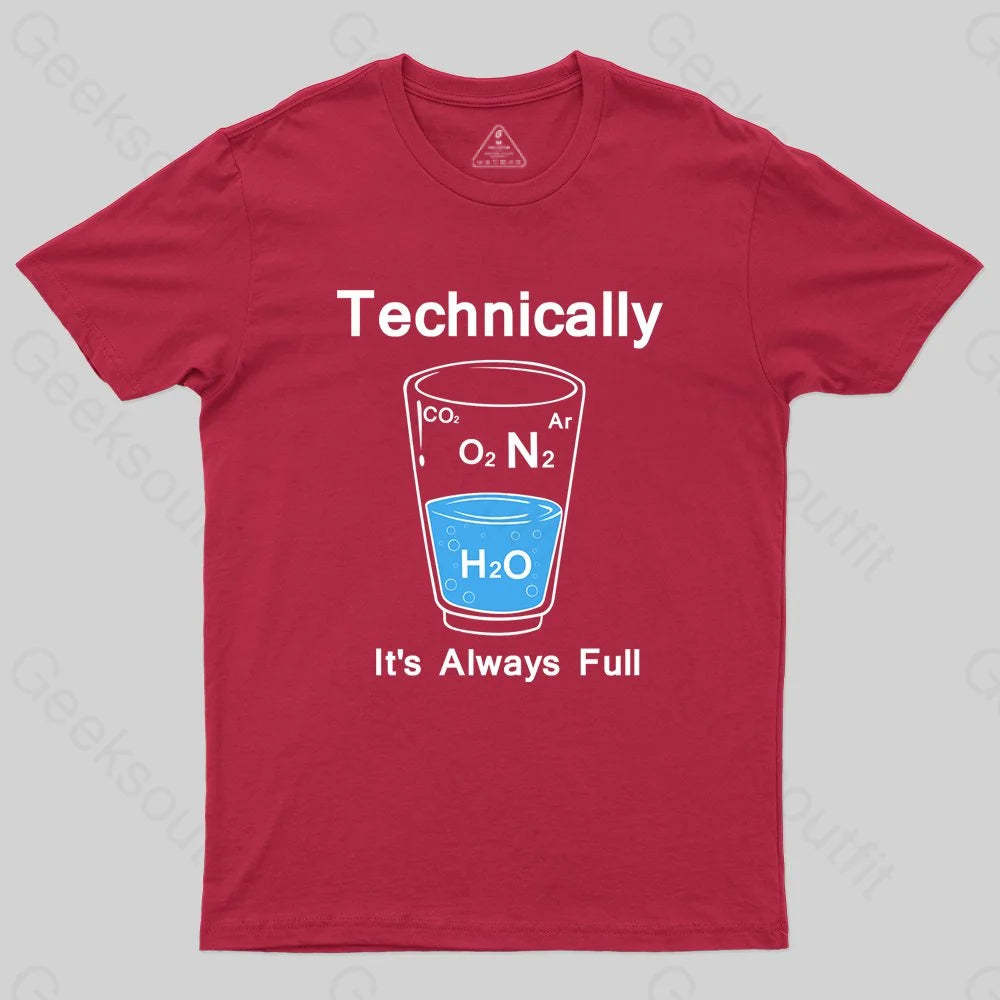 Science Water T-Shirt - Geeksoutfit