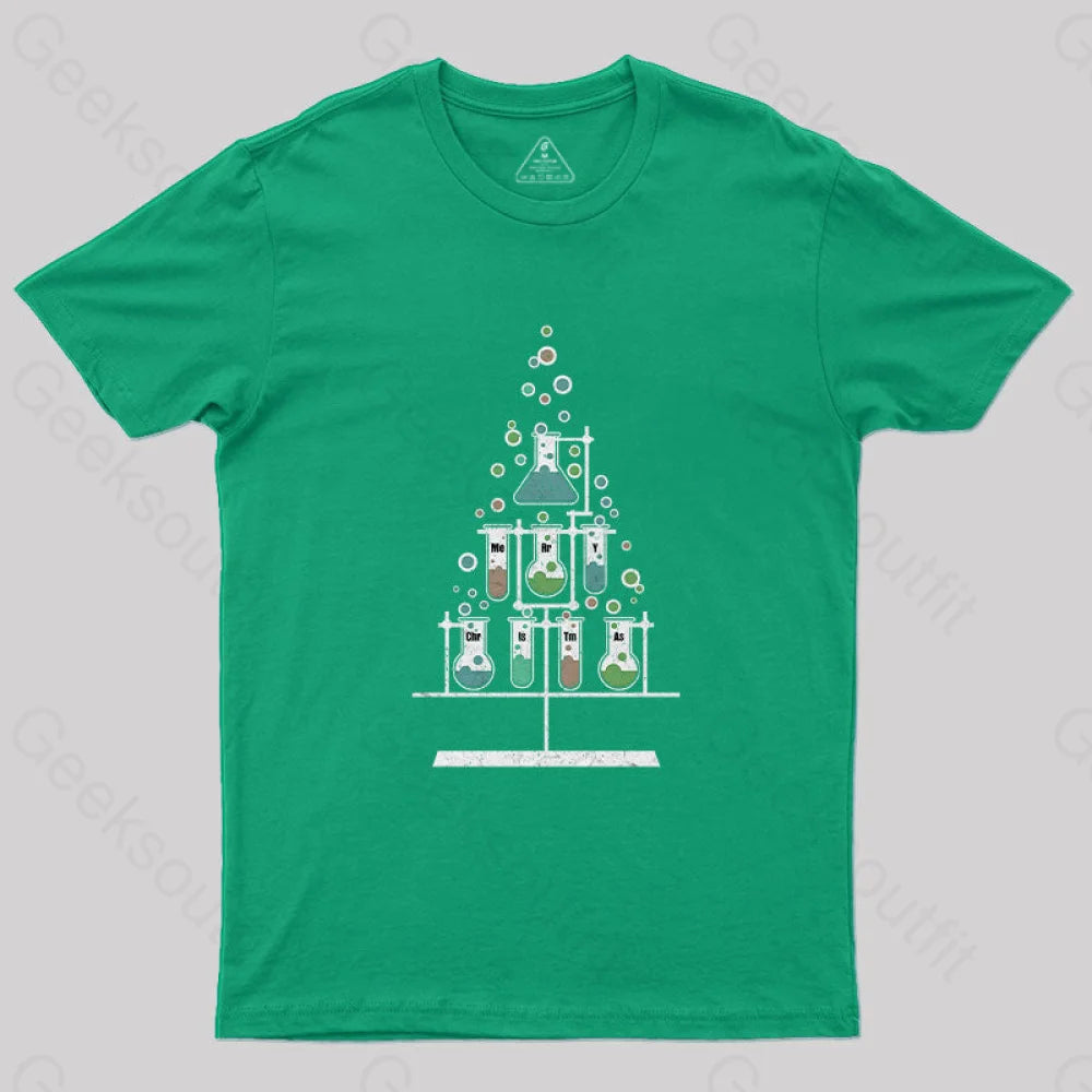 Scientific Instrumentation Experiment T-Shirt Green / S Yc
