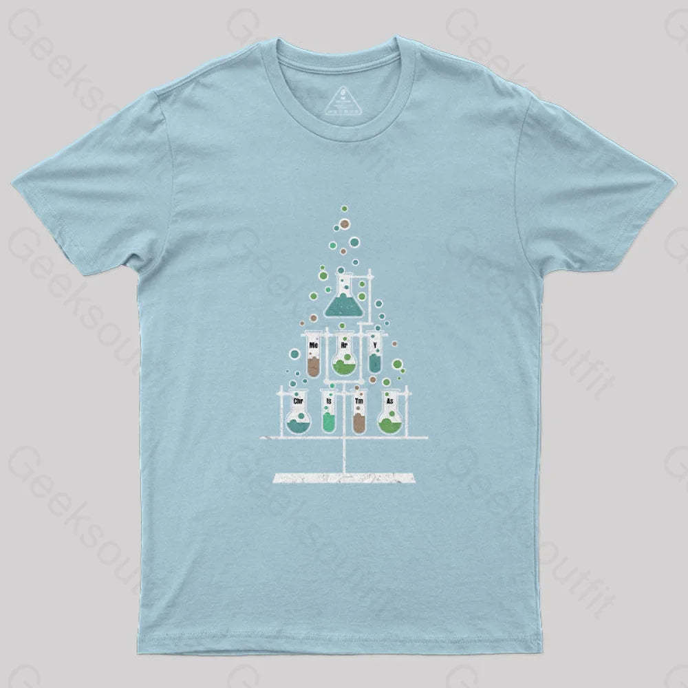 Scientific Instrumentation Experiment T-Shirt Light Blue / S Yc