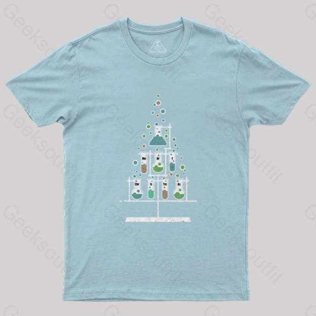 Scientific Instrumentation Experiment T-Shirt Light Blue / S Yc