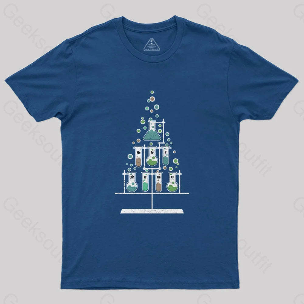 Scientific Instrumentation Experiment T-Shirt Navy / S Yc