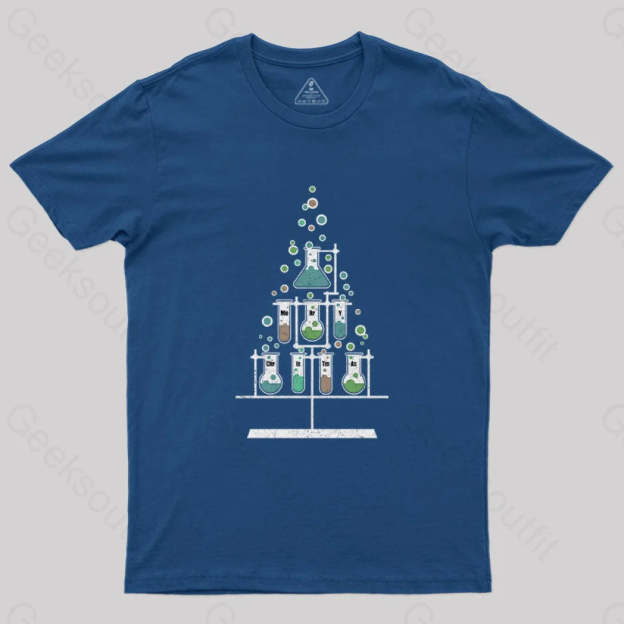 Scientific Instrumentation Experiment T-Shirt Navy / S Yc