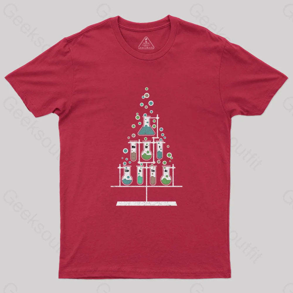 Scientific Instrumentation Experiment T-Shirt Red / S Yc