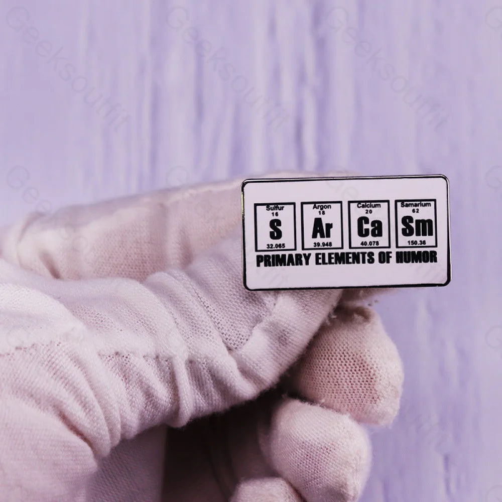 Scientific Satire S Ar Ca Sm Pins
