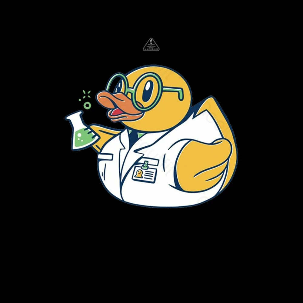 Scientist Rubber Duck Chemist T-shirt - Geeksoutfit