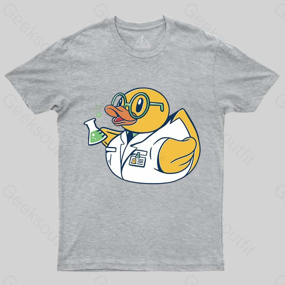 Scientist Rubber Duck Chemist T-shirt - Geeksoutfit