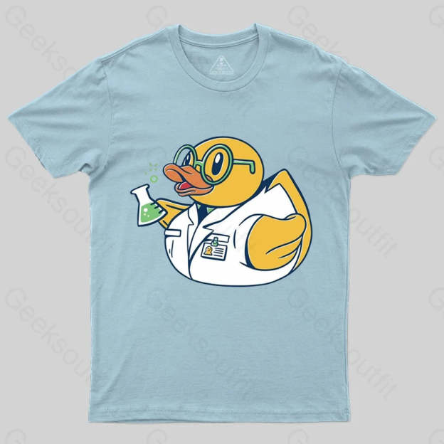 Scientist Rubber Duck Chemist T-shirt - Geeksoutfit