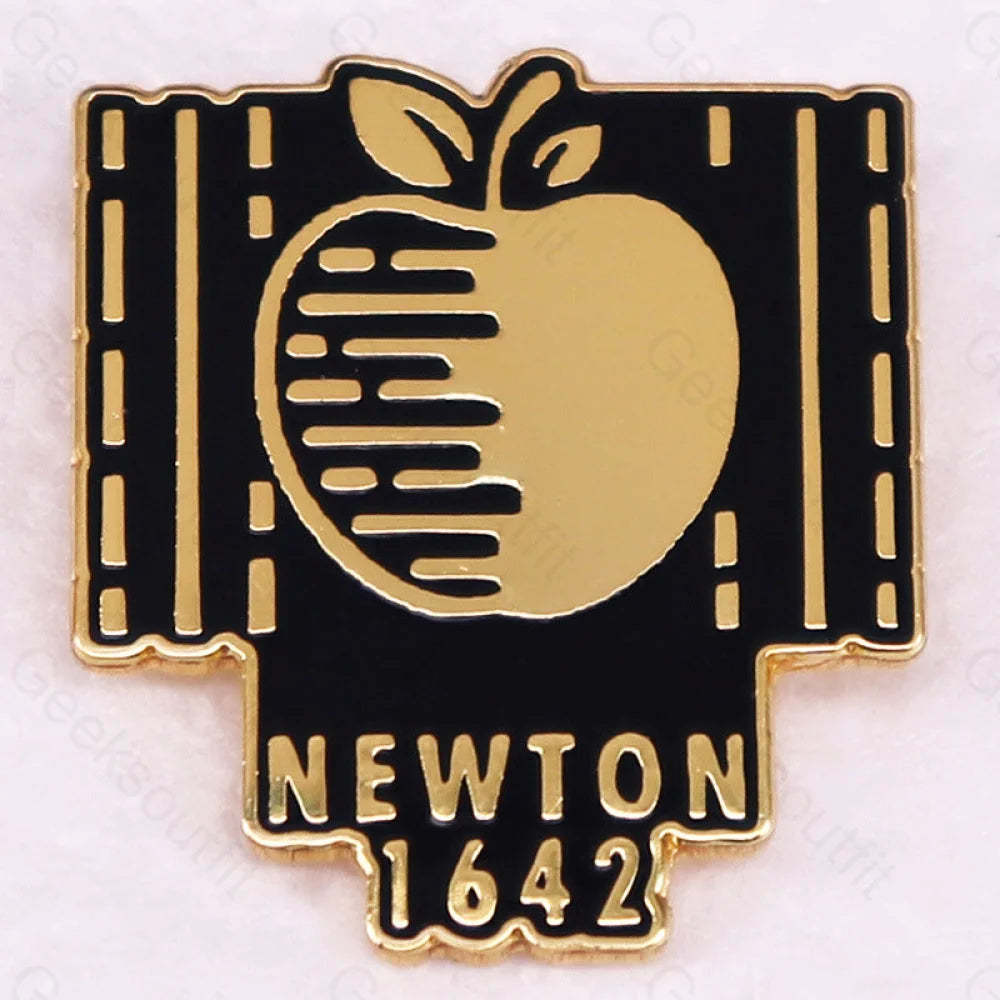 Scientists Newton’s Apple Pins Gold