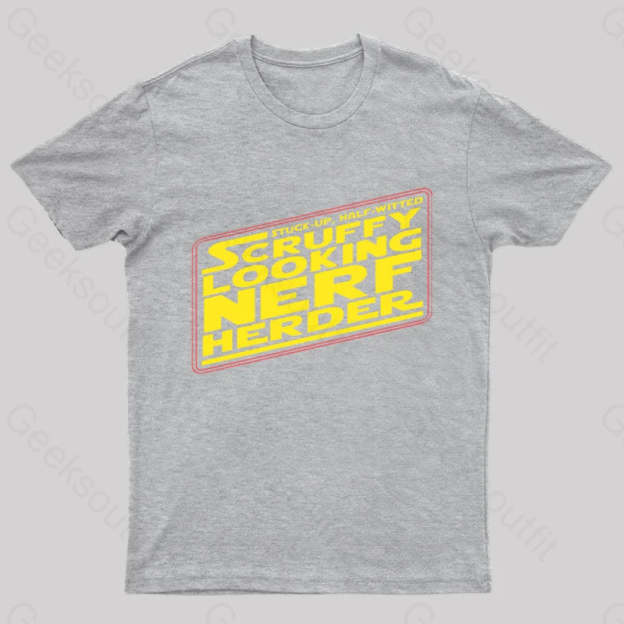Scruffy Looking Nerd T-Shirt Grey / S