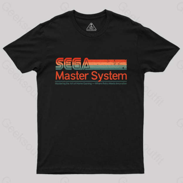 Geeksoutfit Sega Master System T-Shirt for Sale