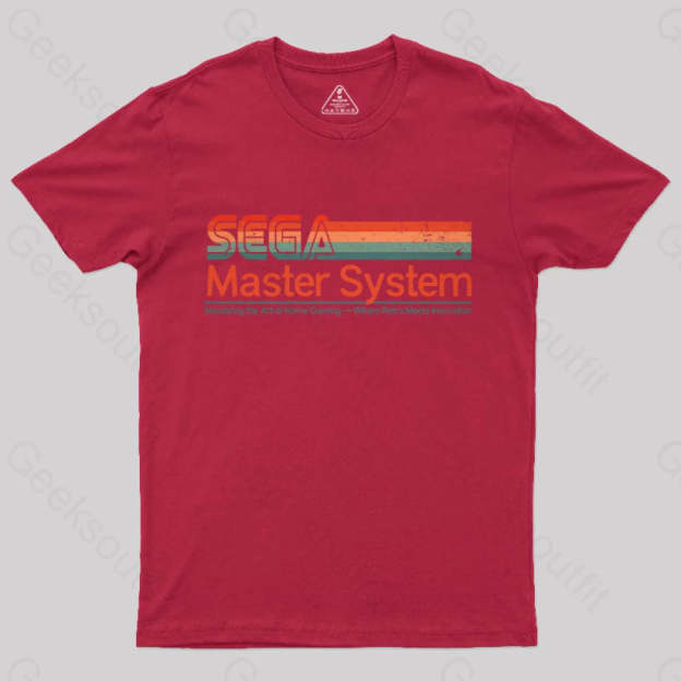 Geeksoutfit Sega Master System T-Shirt for Sale