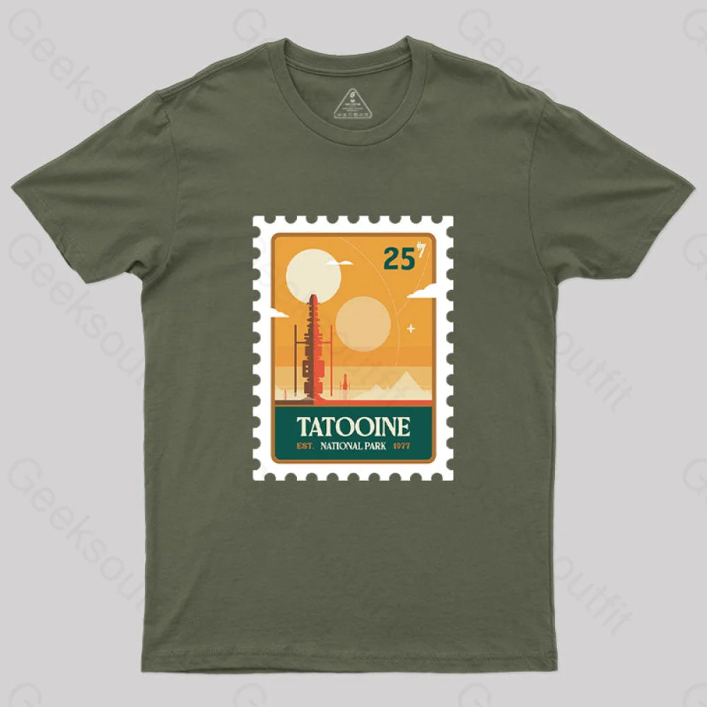 Send Me Some Sand T-Shirt Army Green / S
