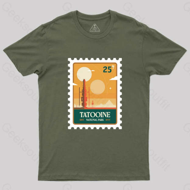 Send Me Some Sand T-Shirt Army Green / S