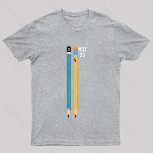 Shakespeare’s Pencils Geek T-Shirt Grey / S