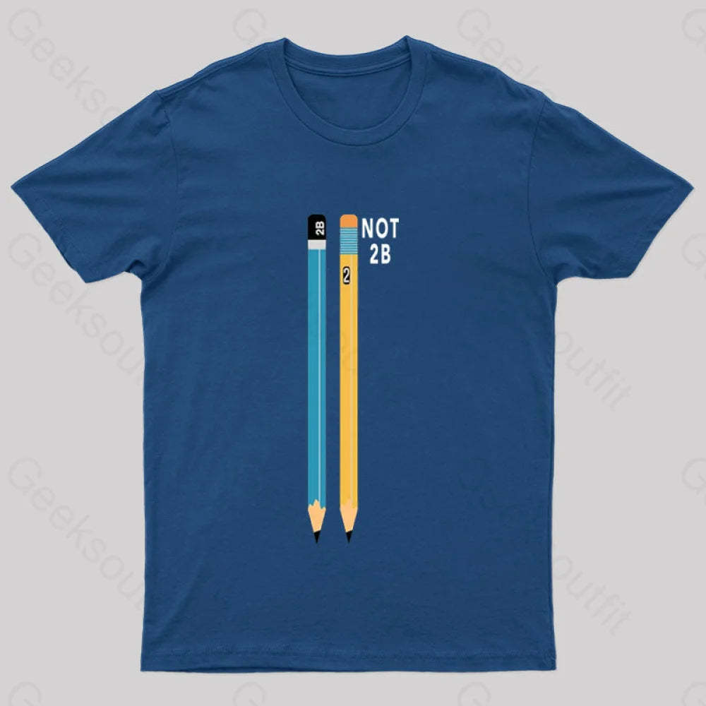 Shakespeare’s Pencils Geek T-Shirt Navy / S