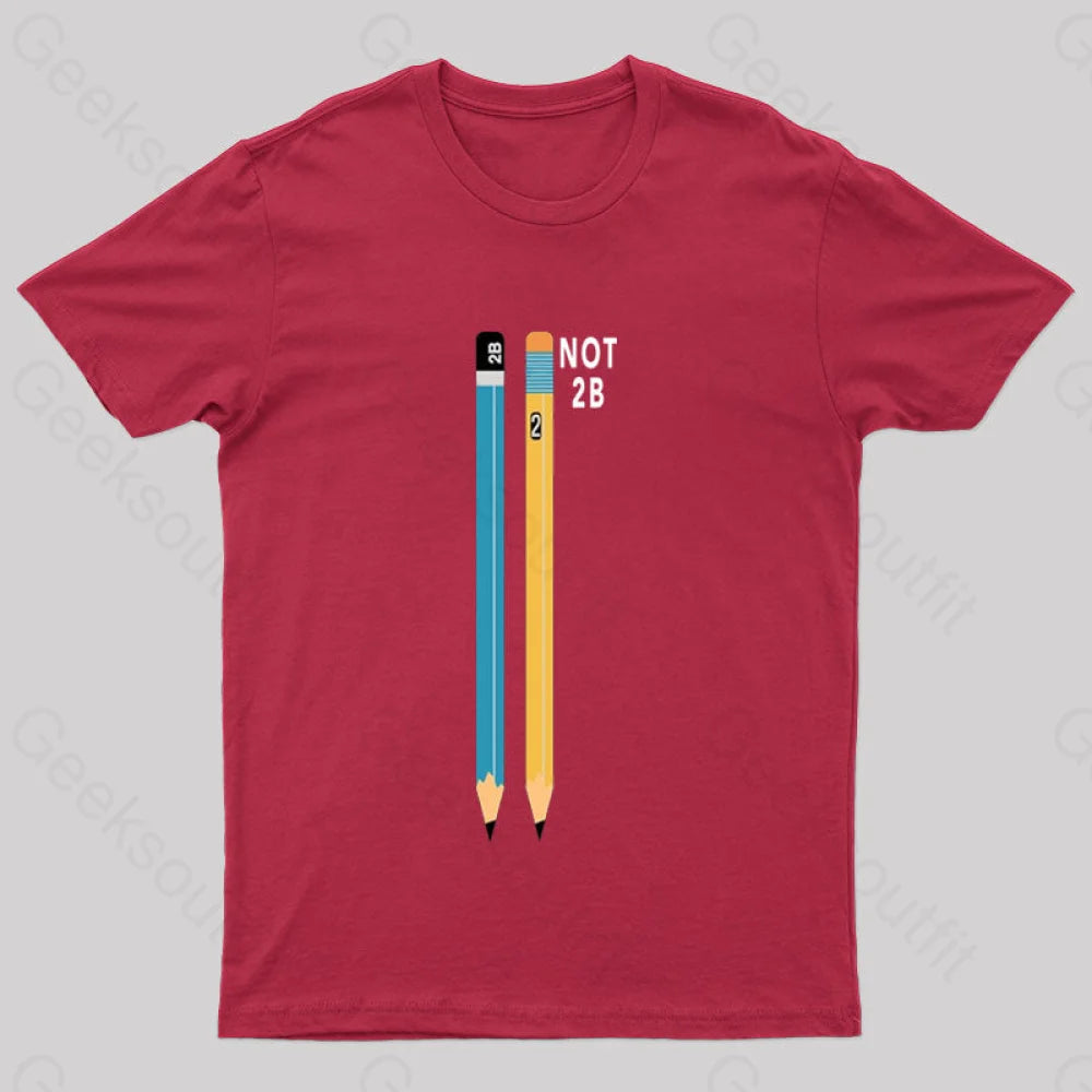 Shakespeare’s Pencils Geek T-Shirt Red / S