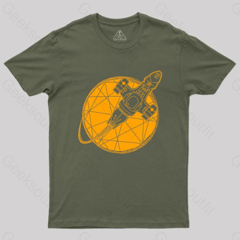 Shining Star T-Shirt Army Green / S