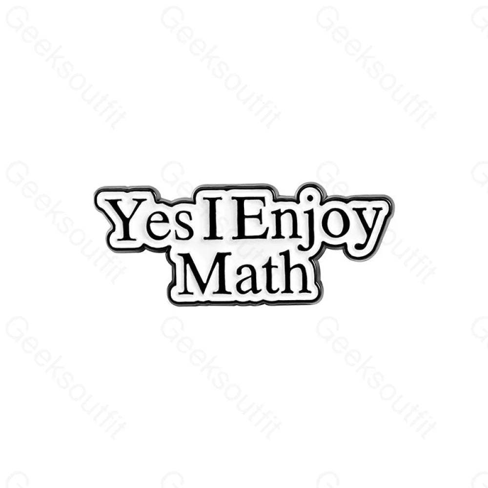 Shit Just Got Real Math Enamel Pins - Geeksoutfit