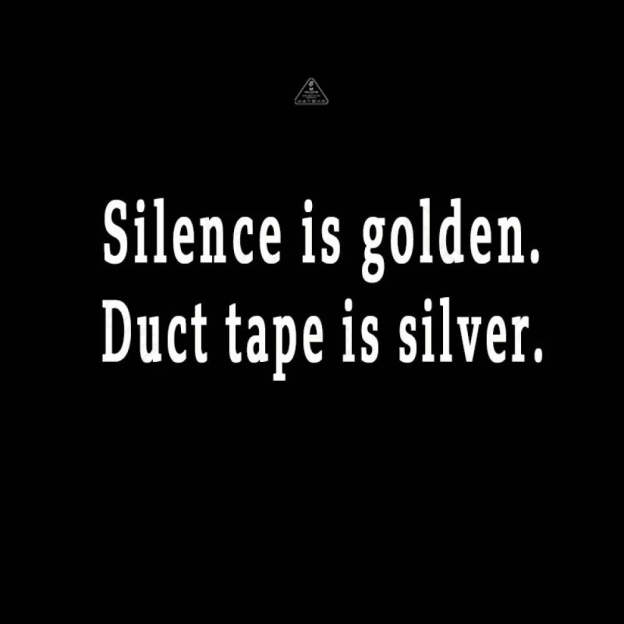 Silence And Duct Tape Geek T-Shirt