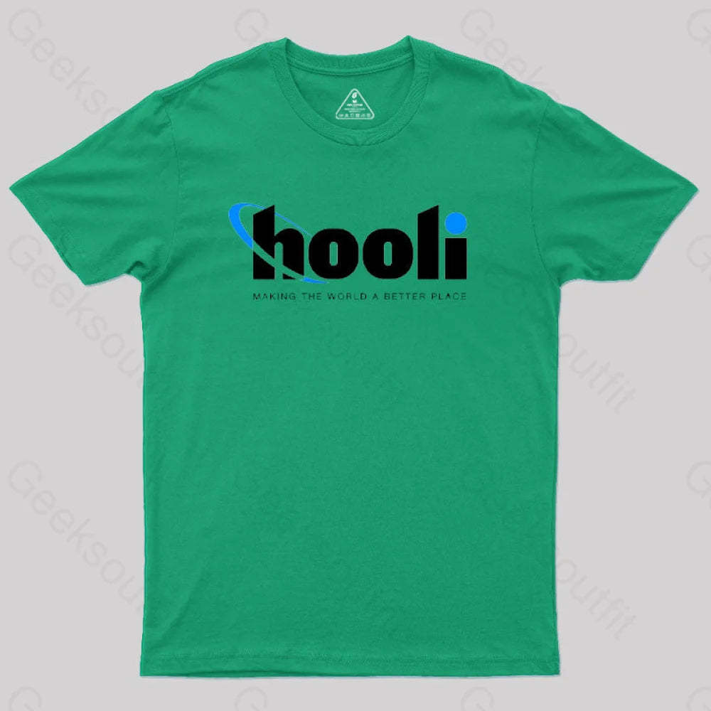 Silicon Valley - Hooli T-Shirt Green / S