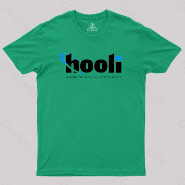 Silicon Valley - Hooli T-Shirt Green / S